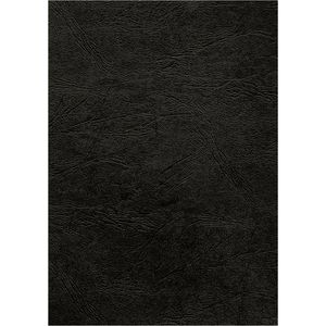 Einbanddeckel Fellowes 53738 Delta, schwarz