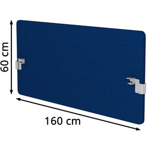 Produktbild für Tischtrennwand Böttcher-AG Style, dunkelblau