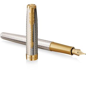 Produktbild für Füller Parker Sonnet Premium Silver Mistral G.C.