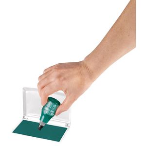 Produktbild für Stempelfarbe Colop Make, wasserbasiert, fir forest