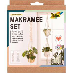 Bastelset Folia 23729 Makramee Set Urban Jungle