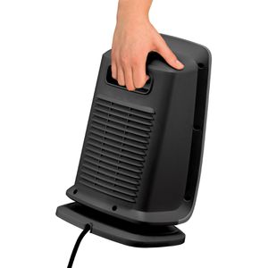 Produktbild für Heizlüfter Unold 86445, Bad black, mit 3 Stufen bis 2000 Watt