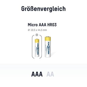 Produktbild für Akku Ansmann Solar maxE, 1,2 V, 550 mAh