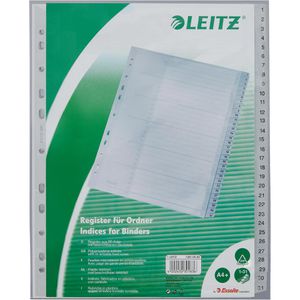 Produktbild für Register Leitz 1281-00-00, A4 Überbreite, 1-31