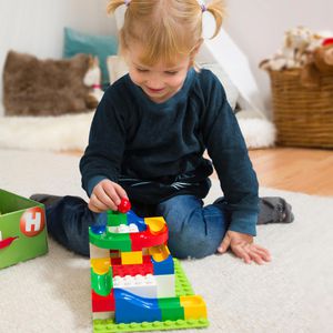 Produktbild für Murmelbahn HUBELINO 420572 Baukasten mini