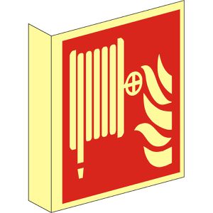 Produktbild für Hinweisschild Abtec ISO 7010 F002 Kunststoff, Fahnenschild