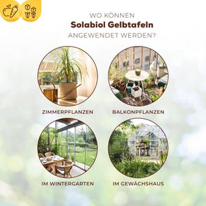 Produktbild für Gelbtafeln Solabiol 3427491, 7,5 x 20 cm, zum Hängen