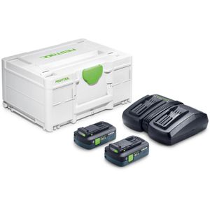Werkzeugakku Festool Energie-Set SYS 18V 2xTBX4/TCL6DUO
