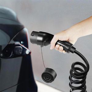 Produktbild für Elektroauto-Ladekabel LogiLink Spirale Mode 3, IP65, 5 m