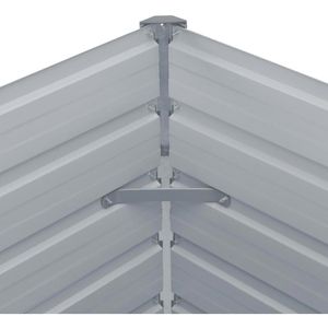 Produktbild für Hochbeet vidaXL 42407, aus verzinktem Stahl
