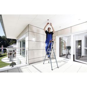 Produktbild für Stehleiter Krause Monto Sepro S, 124180, mit Plattform