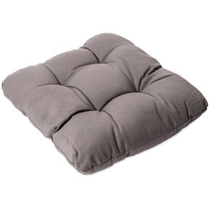 Produktbild für Stuhlkissen Zollner MADEIRA, anthrazit, für Außen