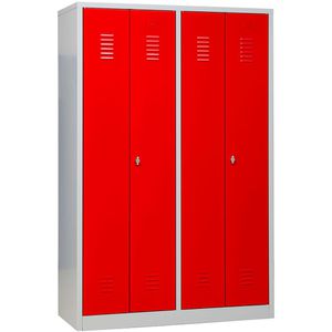 Spind G-Office WRC/4.18117.V2, Doppelspind, rot