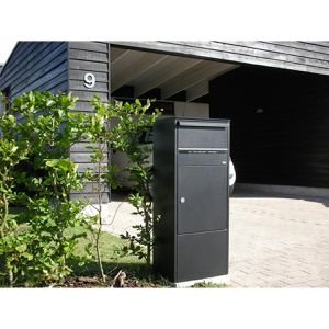 Produktbild für Paketbriefkasten Allux 800 Parcel RS, schwarz