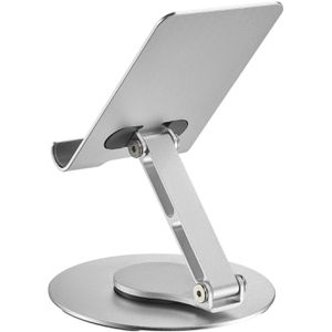 Produktbild für Tablet-Halterung myWall HT48L, silber, für Tisch