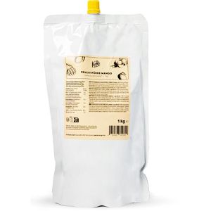 Fruchtpüree KoRo im wiederverschliebaren Beutel, 99,8% Mango
