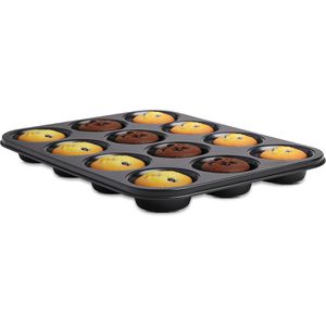 Produktbild für Backform wenco 555111, für 12 Muffins, aus Stahl