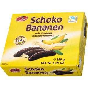 Schokofrüchte Sir-Charles Schoko Bananen