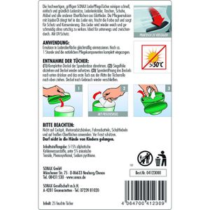 Produktbild für Lederpflege Sonax 04123000, Tücher