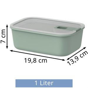 Produktbild für Frischhaltedose Mepal EasyClip, aus Kunststoff