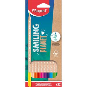 Produktbild für Buntstifte Maped Smiling Planet, 831800FC