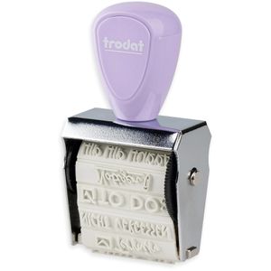 Motivstempel Trodat Creative Mini Bullet Journal, aus Metall