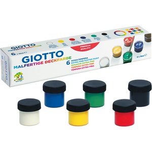Temperafarben GIOTTO-Fila F350600 Schulmalfarben
