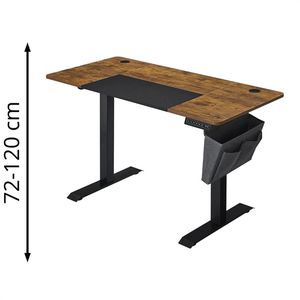 Schreibtisch Vasagle LSD016X01, braun / schwarz