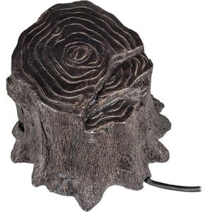 Produktbild für Gartensteckdose Heitronic Baumstumpf