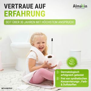 Produktbild für WC-Reiniger AlmaWin zitronig frisch, flüssig