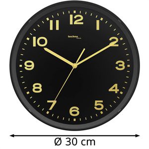 Produktbild für Wanduhr Technoline WT 8500, Kunststoff, analog, Funkuhr