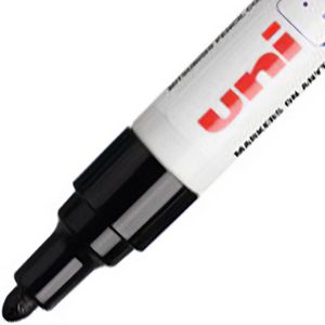 Produktbild für Lackmarker uni-ball PX-20, wasserfest &amp; permanent, schwarz