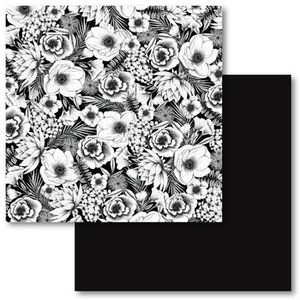 Produktbild für Transferfolie Cricut 2006781 Infusible Ink, Black Botanicals