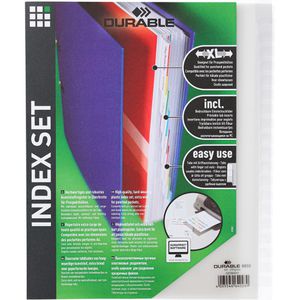 Produktbild für Register Durable 6833-19, A4 Überbreite, blanko