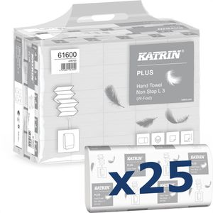 Papierhandtücher Katrin Classic Non Stop L3, 61600, 3-lagig