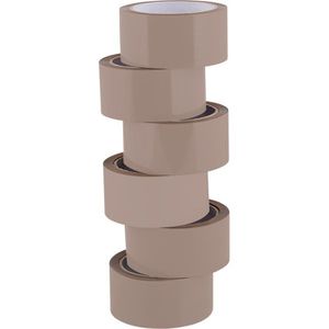 Produktbild für Packband LogiLink TAPE02, PP, braun