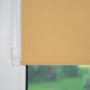 Produktbild für Rollo Liedeco Klemmfix, verdunkelnd, apricot