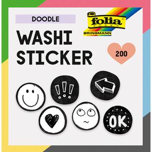 Produktbild für Sticker Folia 26507 Washi-Sticker Doodles