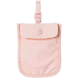 Portemonnaie Pacsafe Coversafe S25, pink, aus Nylon