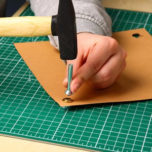 Produktbild für Ösen Böttcher-AG mit Scheiben und Einsetzwerkzeug