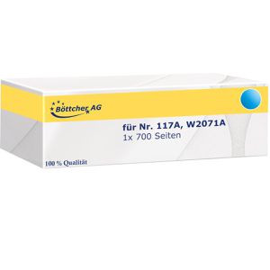 Produktbild für Toner Böttcher-AG für HP 117A, W2071A
