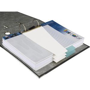 Produktbild für Trennstreifen Herlitz 10838506, Trapez, weiß
