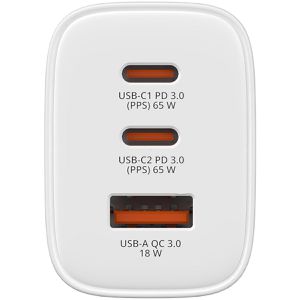 Produktbild für USB-Ladegerät Verbatim Essentials 32353, GaN, 65 Watt