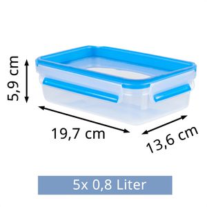 Produktbild für Frischhaltedose Emsa Clip&amp;Close N10307, aus Kunststoff