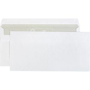 Briefumschläge Idena 10224, weiß, DIN lang