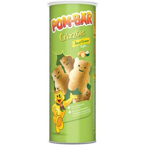 POM-BÄR Chips Crizzlies Sour Cream Style, Kartoffelchips, 155 g