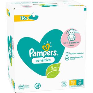 Produktbild für Feuchttücher Pampers Sensitive, 1200 Tücher