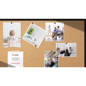 Produktbild für Pinnwand ALLboards braun
