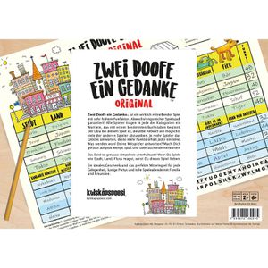 Produktbild für Spielblock Kylskapspoesi Zwei Doofe ein Gedanke