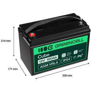 Produktbild für AGM-Batterie Green-Cell VRLA